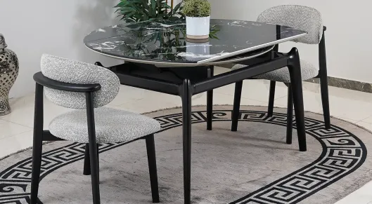 Product img 2, M3 Açılır Yuvarlak Granit Mermer Masa